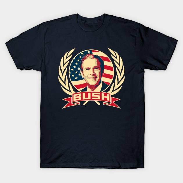 George W. Bush T-Shirt by Nerd_art